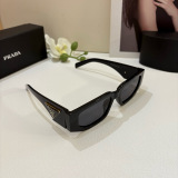 Prada New Couple Classic Triangle Logo Sunglasses Fashion Sunshade Mirror