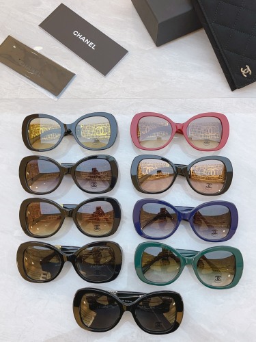 Chanel New Classic Fashion Versatile Sunglasses Size: 54-20-140
