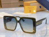 Louis Vuitton New Personalized Fashion Square Frame Sunglasses Size: 67-14-145