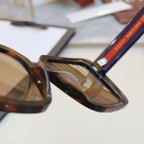 Gucci New Fashion Versatile Square Frame Sunglasses Size: 53-20-145
