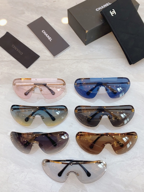 Chanel New Personalized Fashion Sunglasses Size: 153-0-122