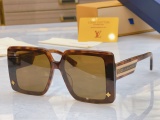 Louis Vuitton New Personalized Fashion Square Frame Sunglasses Size: 67-14-145