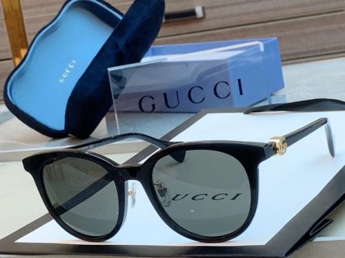 Gucci New Classic Fashion Cat Eye Frame Sunglasses Size: 54-21-145