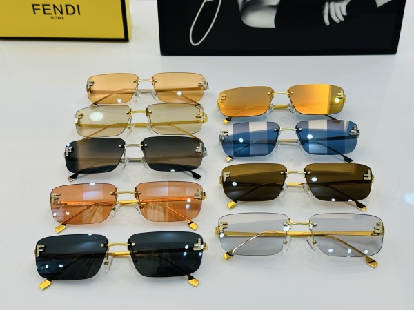Fendi New Fashion Versatile Sunglasses Size: 58-18-140