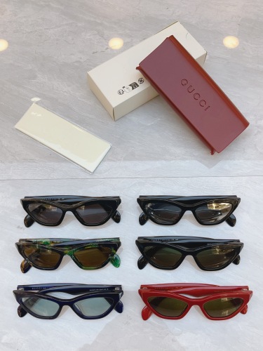Gucci New Classic Fashion Cat Eye Sunglasses Size: 52-17-145