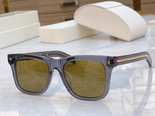 Prada New Classic Fashion Square Frame Sunglasses Size: 54-19-142