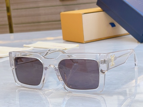 Louis Vuitton New Personalized Fashion Square Frame Sunglasses Size: 52-22-145