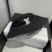 Louis Vuitton New Fashion Embroidered Logo Fisherman's Hat Double sided Fisherman's Hat Louis Vuitton New Fashion Embroidered Logo Fisherman's Hat Double sided Fisherman's Hat