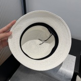 Louis Vuitton New Fashion Ribbon Fisherman's Hat Sunshade Straw Hat
