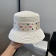 Louis Vuitton New Fashion Ribbon Fisherman's Hat Sunshade Straw Hat