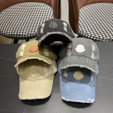 Moncler Fashion Retro Distressed Baseball Hat Couple's Versatile Duck Tongue Hat