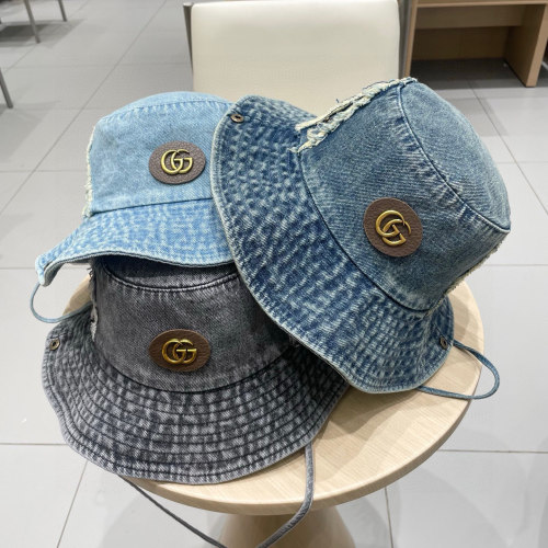 Gucci New Retro Western Cowboy Fisherman's Hat Sunscreen Outdoor Mountaineering Hat