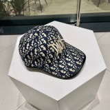 Dior New Classic Embroidered Logo Baseball Hat Unisex Versatile Duck Tongue Hat