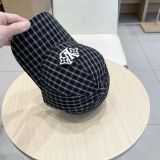 Louis Vuitton New Fashion Checkered Embroidered Logo Baseball Hat Versatile Duck Tongue Hat