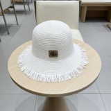 Gucci New Fashion Hairy Breathable Straw Hat Sunscreen Fisherman's Hat Sunscreen Hat