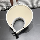 Balenciaga New Casual Versatile Empty Top Sunshade Hat