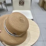 Chanel New Hollow Grass Hat Versatile Sunscreen Top Hat