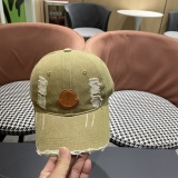 Moncler Fashion Retro Distressed Baseball Hat Couple's Versatile Duck Tongue Hat