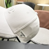 Chanel New Classic Embroidered Logo Baseball Hat Unisex Versatile Sunshade Hat