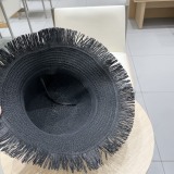 Gucci New Fashion Hairy Breathable Straw Hat Sunscreen Fisherman's Hat Sunscreen Hat