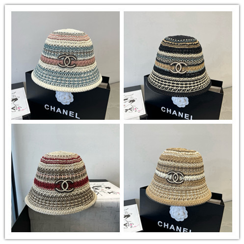 Chanel New Fashion Knitted Fisherman's Hat 57 CM