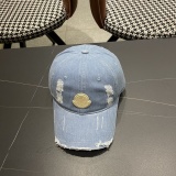 Moncler Fashion Retro Distressed Baseball Hat Couple's Versatile Duck Tongue Hat
