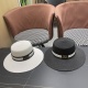Balenciaga New Casual Fashion Face Covering Sunscreen Straw Hat