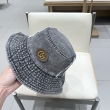 Gucci New Retro Western Cowboy Fisherman's Hat Sunscreen Outdoor Mountaineering Hat