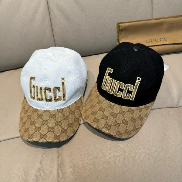 Gucci New Fashion Embroidered Logo Duck Tongue Hat Couple Versatile Baseball Hat