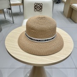 Chanel New Hollow Grass Hat Versatile Sunscreen Top Hat