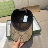 Gucci New Fashion Versatile Duck Tongue Hat Couple Baseball Hat 56 CM