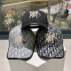 Dior New Classic Embroidered Logo Baseball Hat Unisex Versatile Duck Tongue Hat