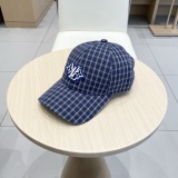 Louis Vuitton New Fashion Checkered Embroidered Logo Baseball Hat Versatile Duck Tongue Hat