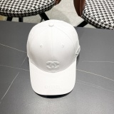 Chanel New Classic Embroidered Logo Baseball Hat Unisex Versatile Sunshade Hat