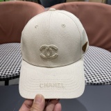 Chanel New Classic Embroidered Logo Baseball Hat Unisex Versatile Sunshade Hat