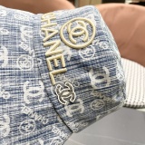 Chanel Fashion Embroidered Logo Baseball Hat Couple Versatile Fisherman's Hat