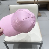 Prada New Classic Embroidered Logo Duck Tongue Hat Couple Baseball Hat