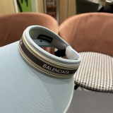 Balenciaga New Casual Versatile Empty Top Sunshade Hat