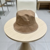 Loewe New Fashion Color blocked Fisherman's Hat Sunshade Hat
