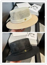 Chanel New Fashion Hemp Top Hat 57 CM