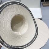 Louis Vuitton New Straw Hat Versatile Sunshade Top Hat