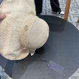 Prada Spring/Summer New Big Bow Sunshade Fisherman's Hat