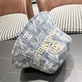 Chanel Fashion Embroidered Logo Baseball Hat Couple Versatile Fisherman's Hat