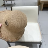 Gucci New Fashion Hairy Breathable Straw Hat Sunscreen Fisherman's Hat Sunscreen Hat