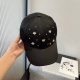 Chanel New Fashion Diamond Set Duck Tongue Hat Couple Versatile Baseball Hat