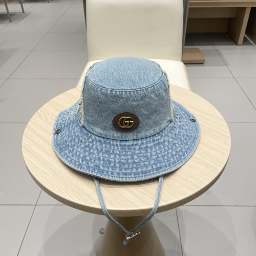 Gucci New Retro Western Cowboy Fisherman's Hat Sunscreen Outdoor Mountaineering Hat