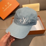Louis Vuitton Classic Embroidered Logo Baseball Hat Couple Casual Duck Tongue Hat