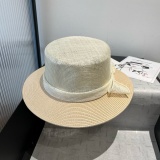 Chanel New Fashion Hemp Top Hat 57 CM