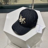 Dior New Classic Embroidered Logo Baseball Hat Unisex Versatile Duck Tongue Hat