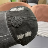 Moncler Fashion Retro Distressed Baseball Hat Couple's Versatile Duck Tongue Hat